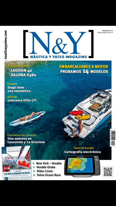 Emulate iPhone app [N&Y] Nautica y Yates M@gazine using MyAndroid